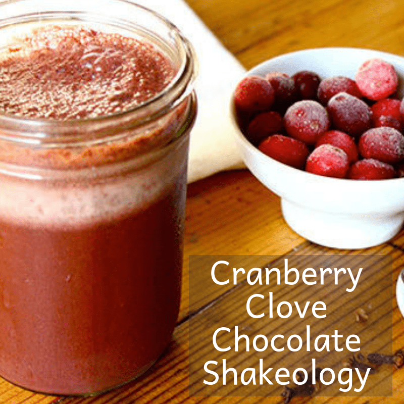 cranberry clove chocolate shakeology