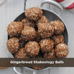 Gingerbread Shakeology Balls