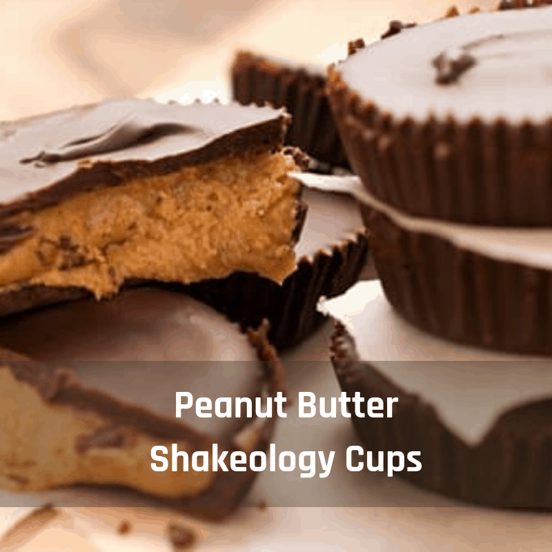 peanut butter shakeology cups
