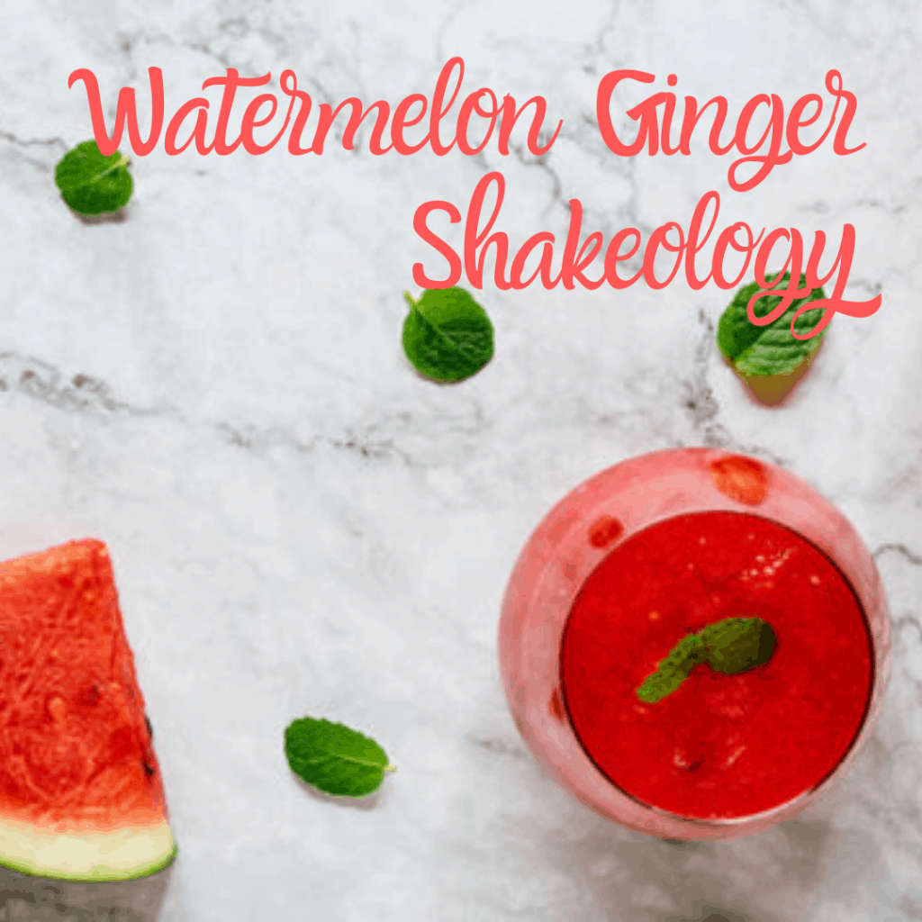 watermelon ginger shakeology