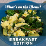 What's on the Menu Breakfast Edition