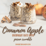 cinnamon apple overnight oats